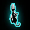 Balck Cat Led RGB Neon Sign - Image 2