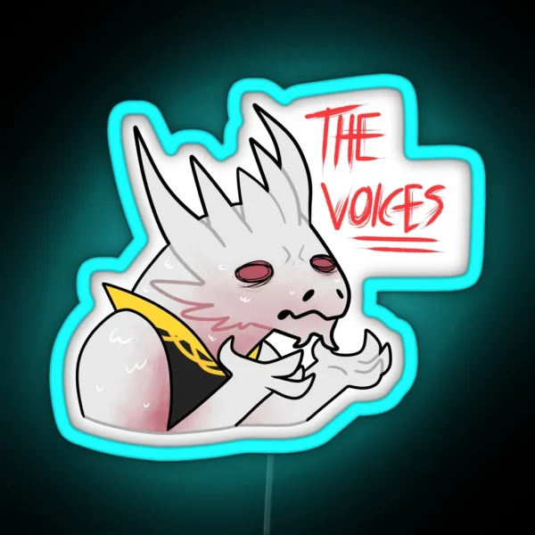 Baldur S Gate 3 Fanart The Dark Urge The Voices RGB Neon Sign