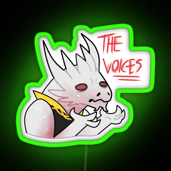 Baldur S Gate 3 Fanart The Dark Urge The Voices RGB Neon Sign