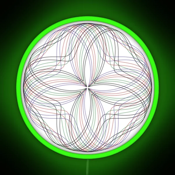 Ball Of Yarn RGB Neon Sign