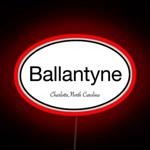 Ballantyne Charlotte NC RGB Neon Sign