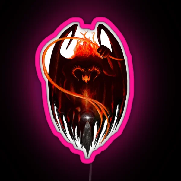 Balrog RGB Neon Sign