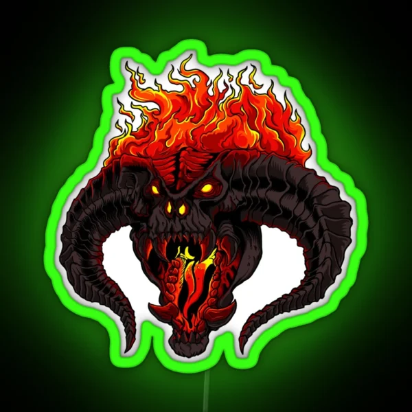 Balrog RGB Neon Sign