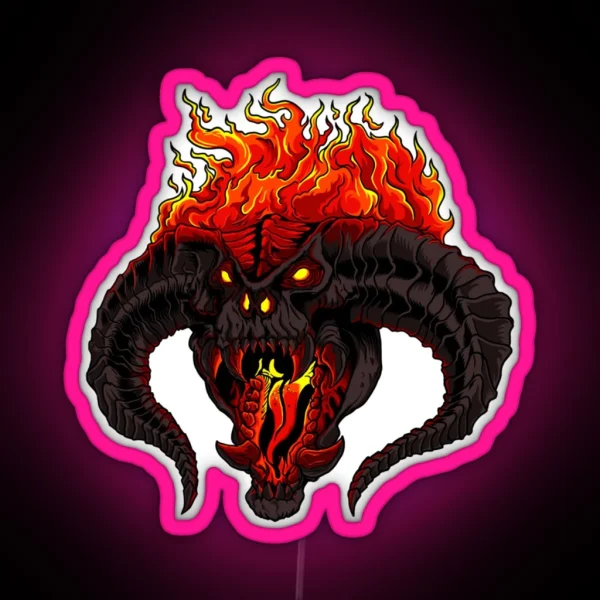 Balrog RGB Neon Sign