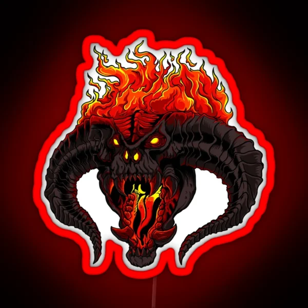 Balrog RGB Neon Sign