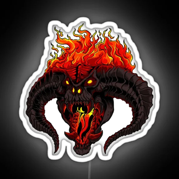 Balrog RGB Neon Sign