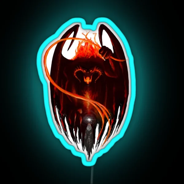 Balrog RGB Neon Sign