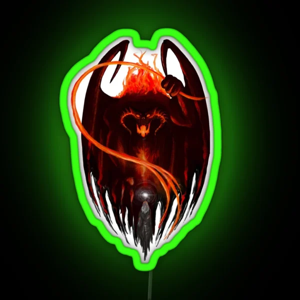 Balrog RGB Neon Sign