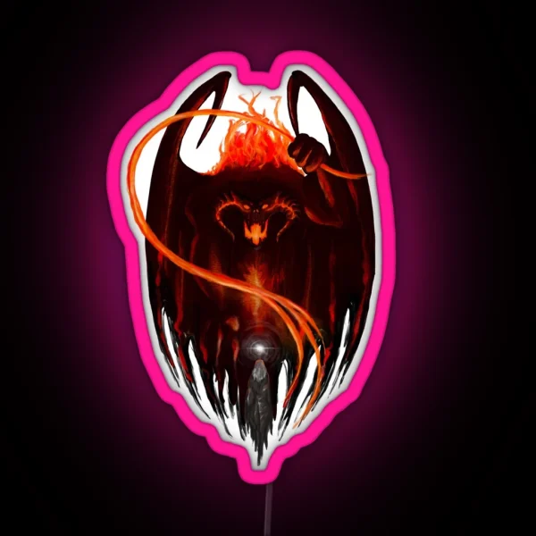 Balrog RGB Neon Sign
