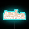 Baltimore Maryland RGB Neon Sign - Image 3