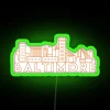 Baltimore Maryland RGB Neon Sign - Image 4