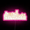 Baltimore Maryland RGB Neon Sign - Image 6