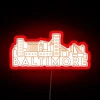Baltimore Maryland RGB Neon Sign - Image 2