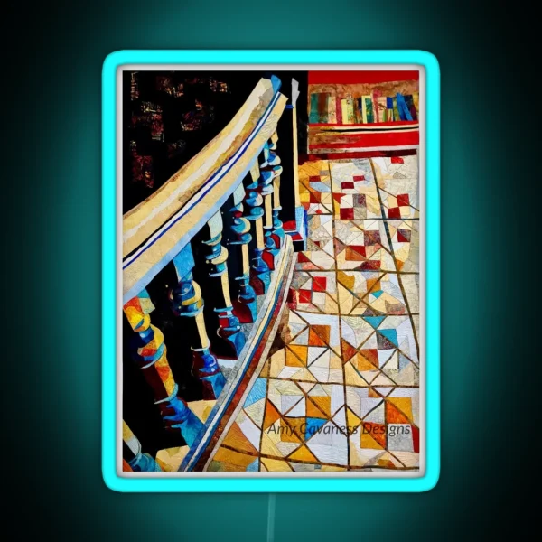 Balustrade RGB Neon Sign