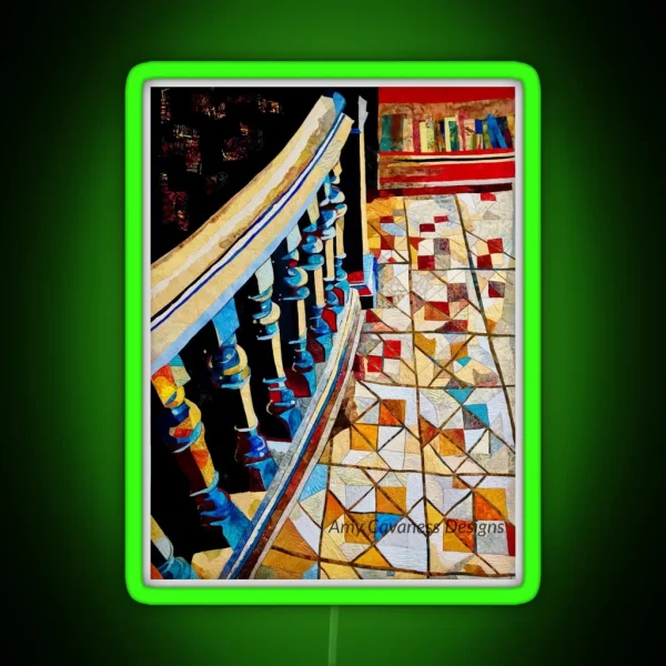 Balustrade RGB Neon Sign