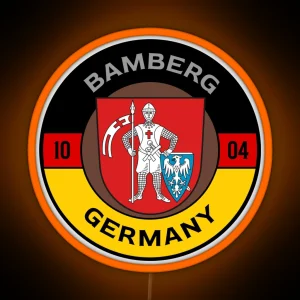 Bamberg Bamberg Germany German Locations RGB Neon Sign