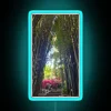 BAMBOO GARDEN PATH WALKWAY BAMBOO FLOWERS RGB Neon Sign - Image 2
