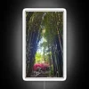 BAMBOO GARDEN PATH WALKWAY BAMBOO FLOWERS RGB Neon Sign - Image 4