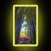 BAMBOO GARDEN PATH WALKWAY BAMBOO FLOWERS RGB Neon Sign - Image 5