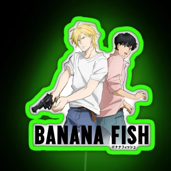 Banana Fish RGB Neon Sign