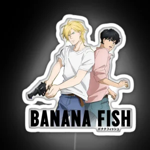 Banana Fish RGB Neon Sign