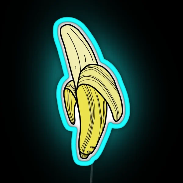 Banana LIME RGB Neon Sign