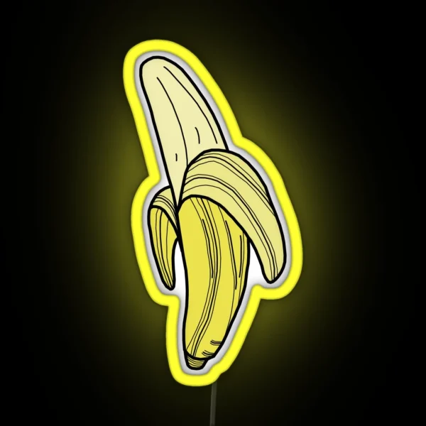 Banana LIME RGB Neon Sign