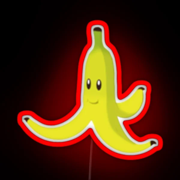 Banana Peel RGB Neon Sign