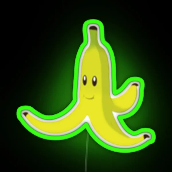 Banana Peel RGB Neon Sign