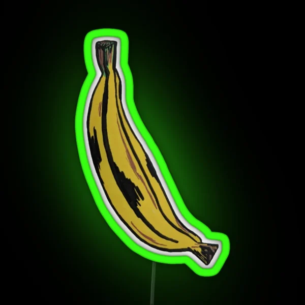 Banana RGB Neon Sign