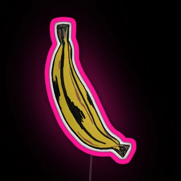 Banana RGB Neon Sign