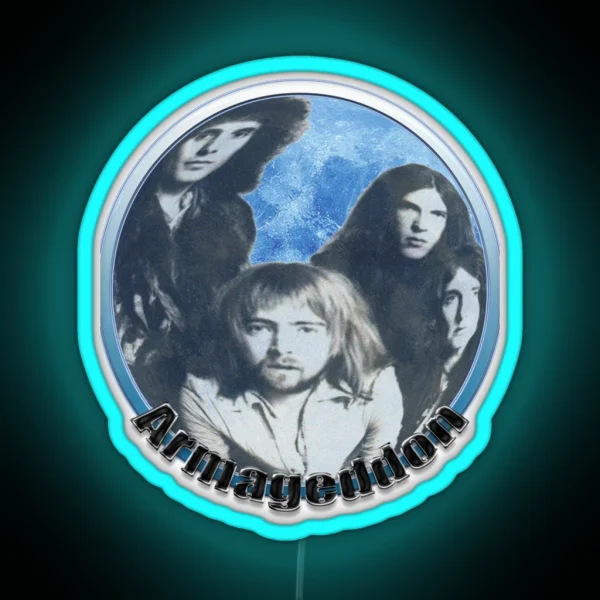 Band Armageddon RGB Neon Sign