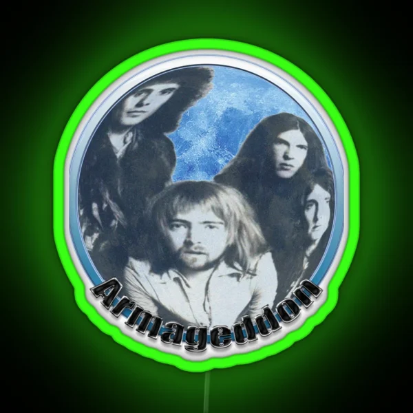 Band Armageddon RGB Neon Sign