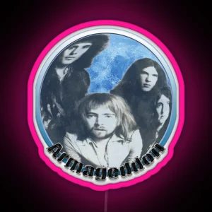 Band Armageddon RGB Neon Sign