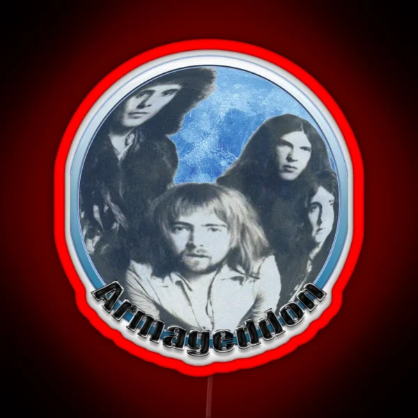 Band Armageddon RGB Neon Sign