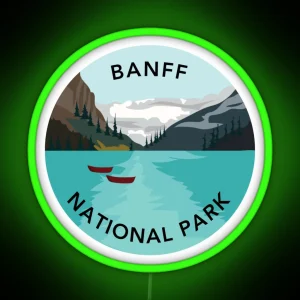 Banff National Park RGB Neon Sign