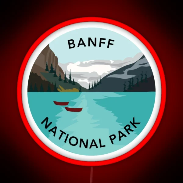 Banff National Park RGB Neon Sign