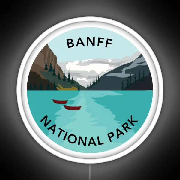 Banff National Park RGB Neon Sign