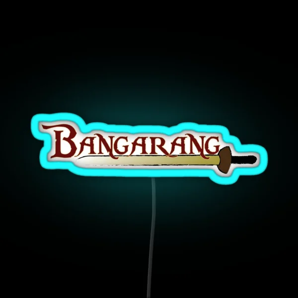 Bangarang RGB Neon Sign