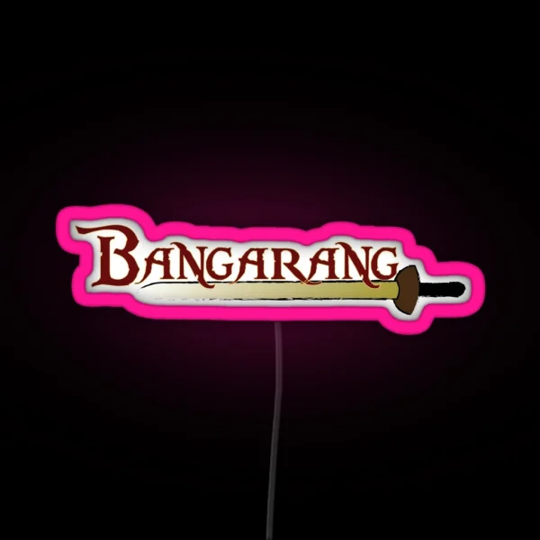 Bangarang RGB Neon Sign