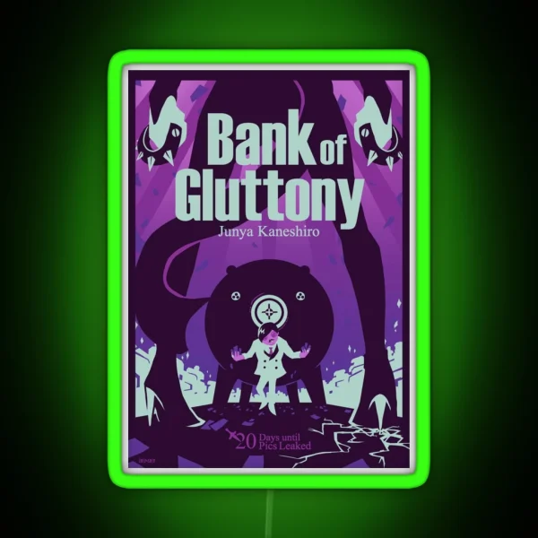 Bank Of Gluttony RGB Neon Sign