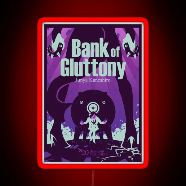 Bank Of Gluttony RGB Neon Sign