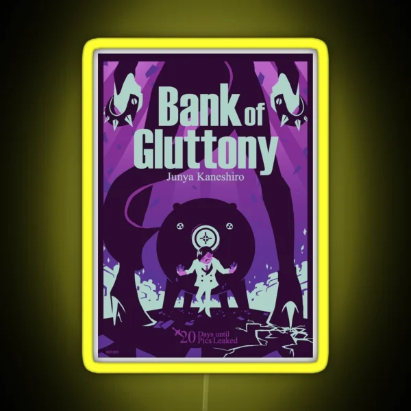 Bank Of Gluttony RGB Neon Sign