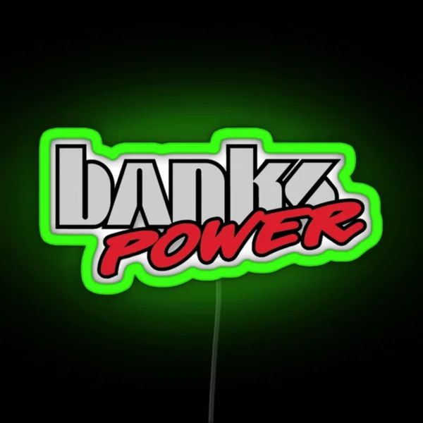 Banks Diesel Power RGB Neon Sign