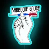 Barbecue Sauce Bullseye RGB Neon Sign - Image 3