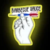 Barbecue Sauce Bullseye RGB Neon Sign - Image 5