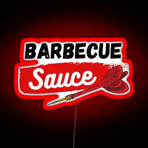 Barbecue Sauce RGB Neon Sign