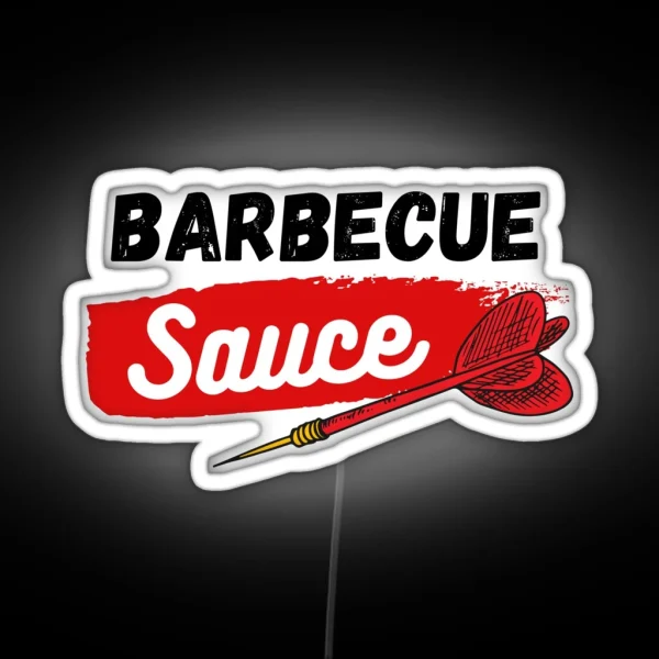 Barbecue Sauce RGB Neon Sign