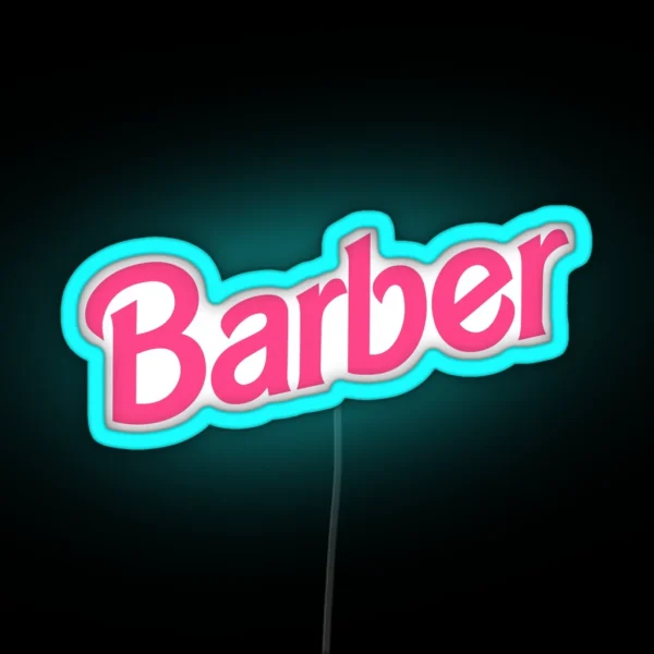 Barber RGB Neon Sign