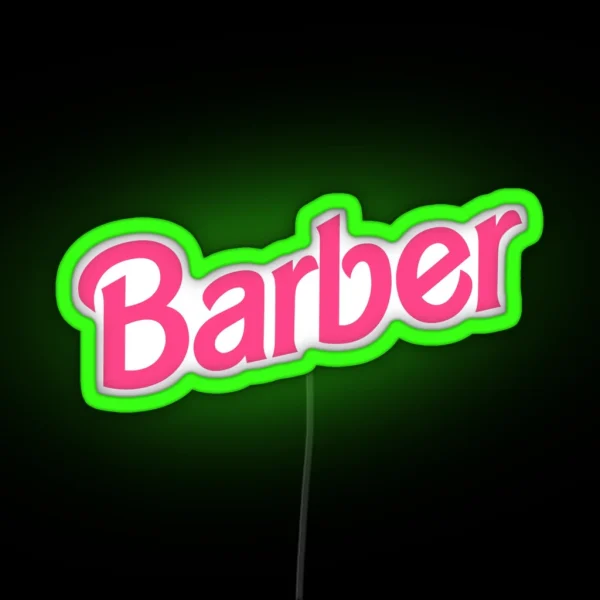 Barber RGB Neon Sign